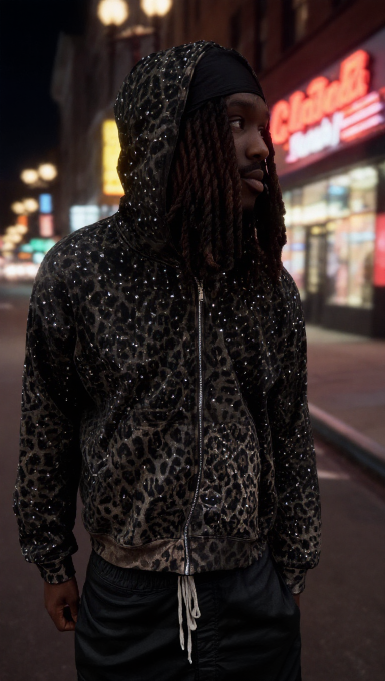 Vostera® Stardust Cheetah Hoodie